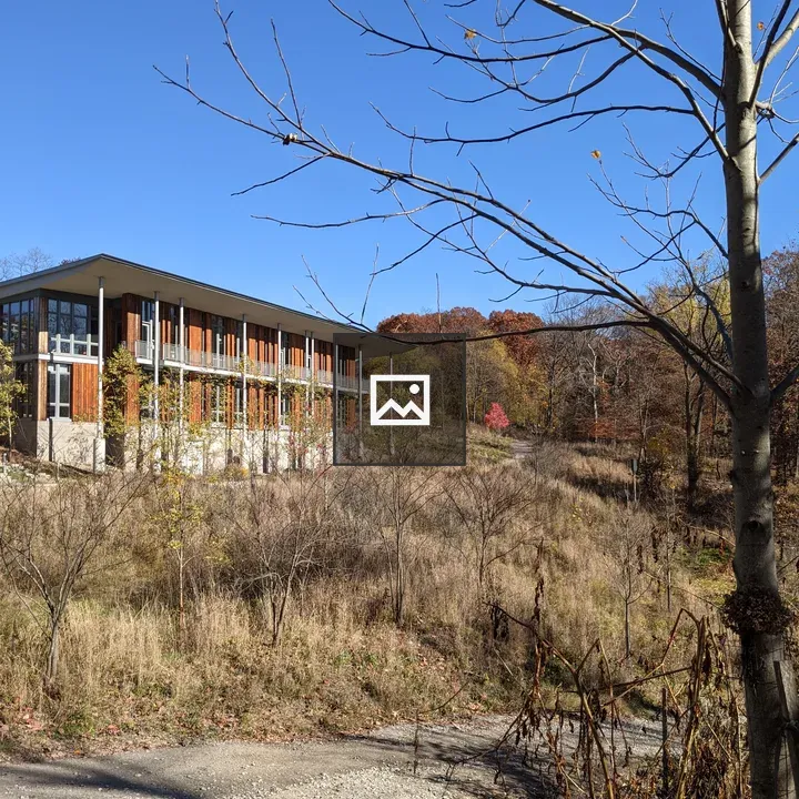 Frick Park Nature Center from Below
