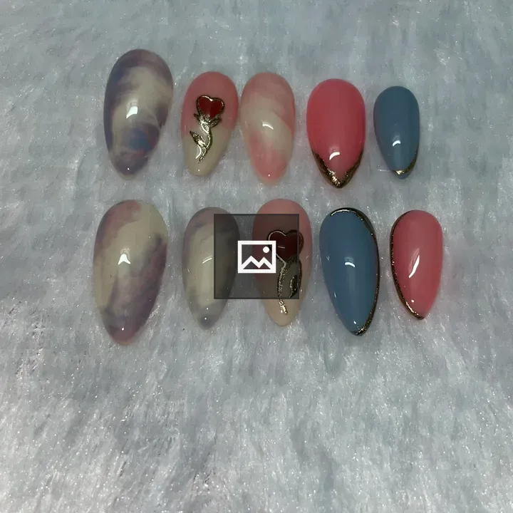 Artificial nails collection