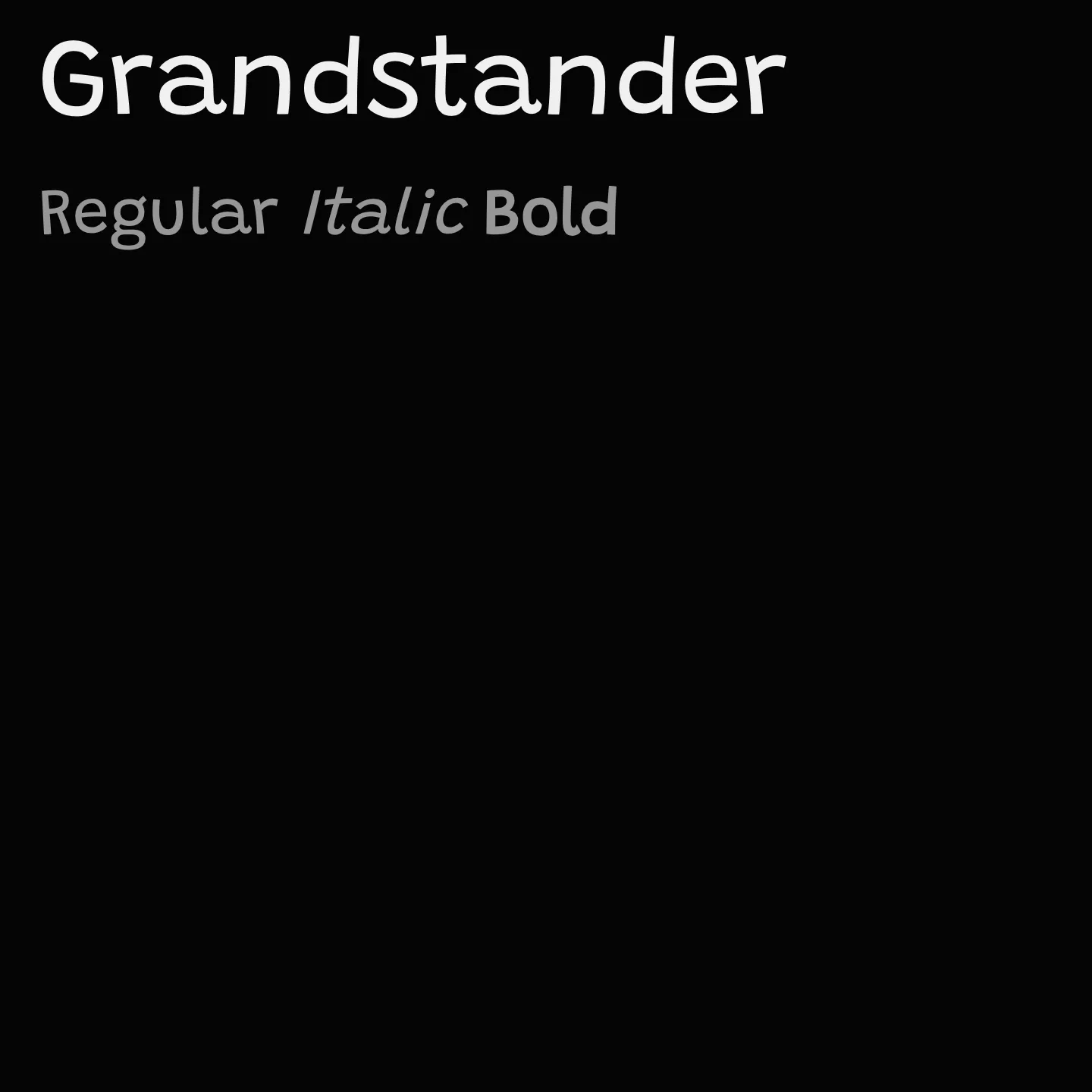 Grandstander
