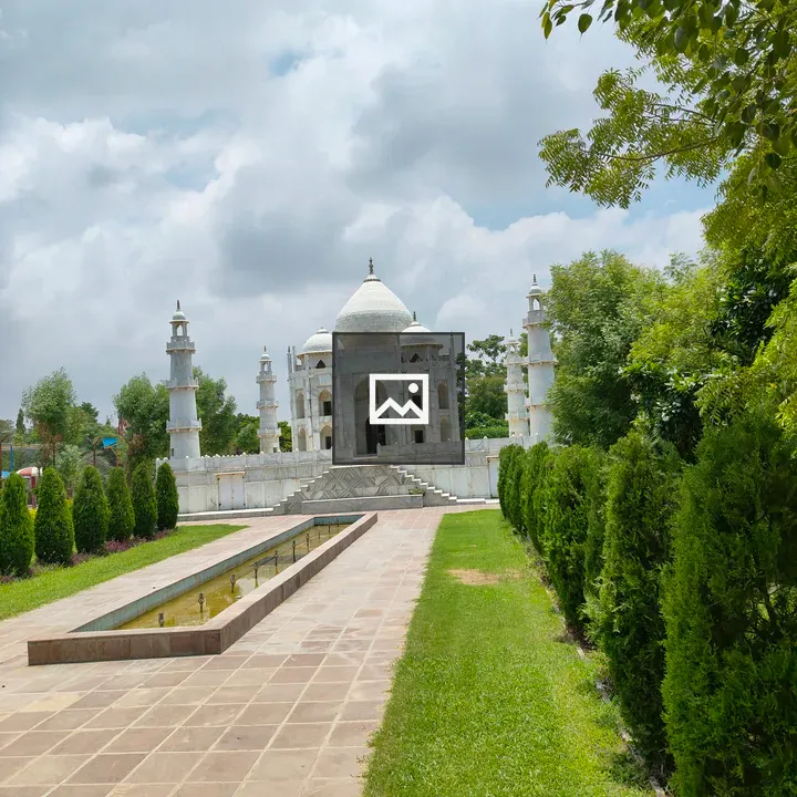 Mini Taj Mahal Replica at Park