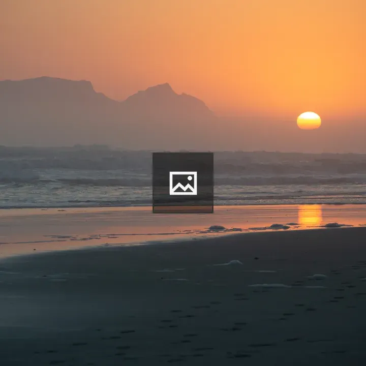 Cape Town Beach Afterglow