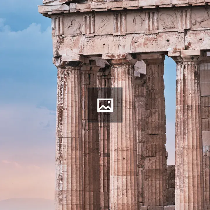 Parthenon at Sunset in Athens