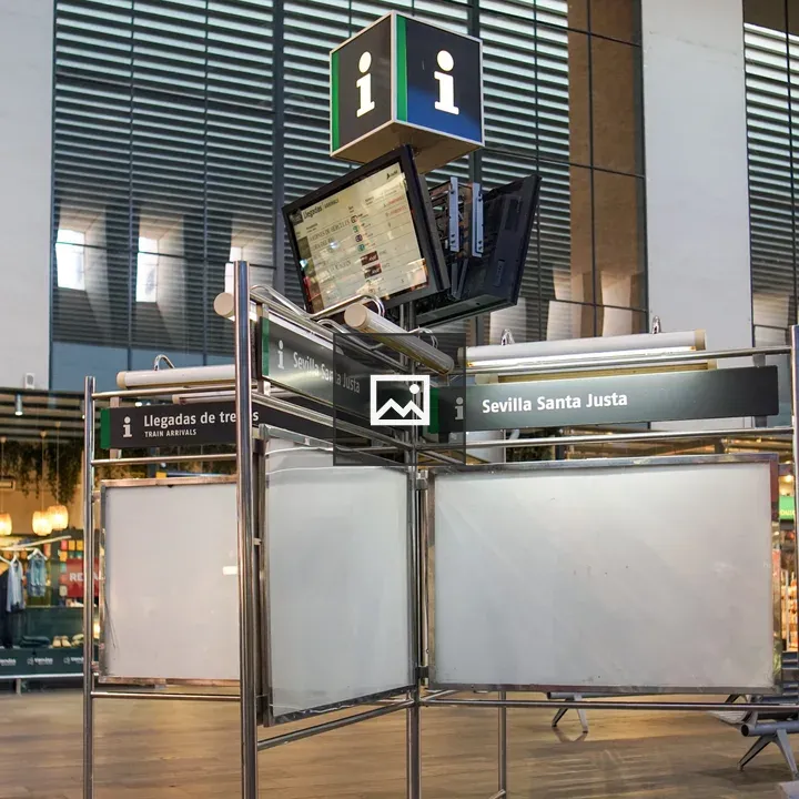 Information kiosk Sevilla Santa Justa