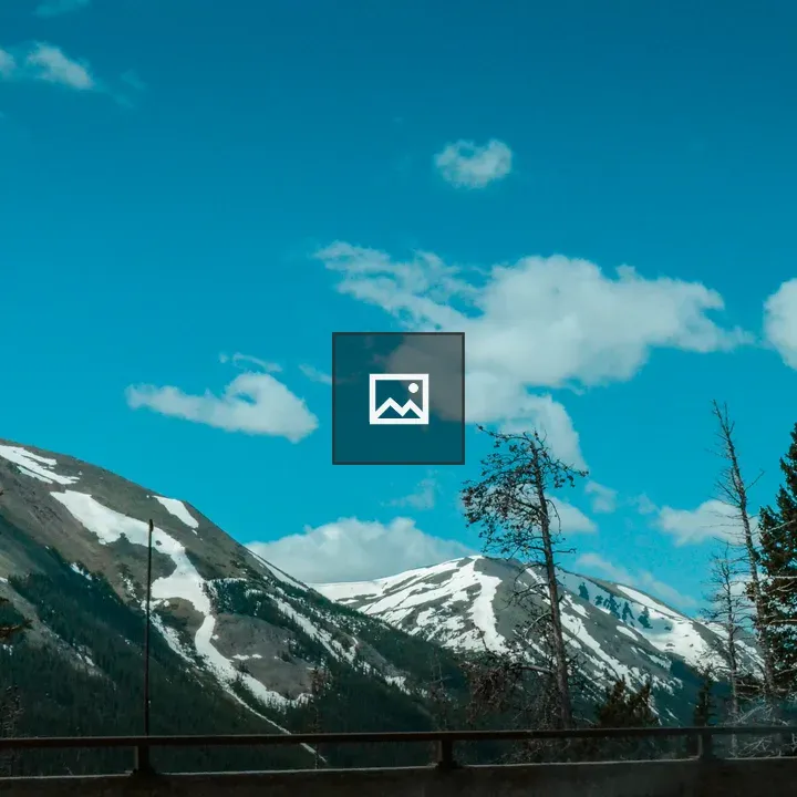 Roadside mountains in Colorado