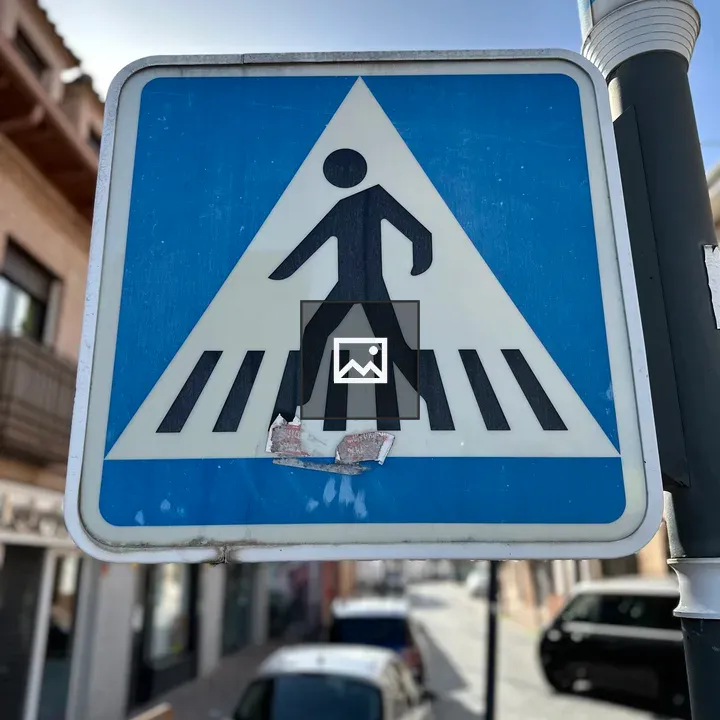 Pedestrian Crossing Sign