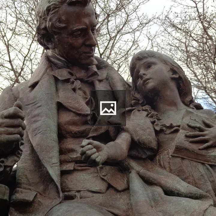 Statue of Gallaudet and Keller