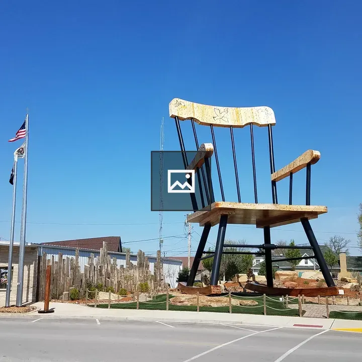 Very large rocking chair