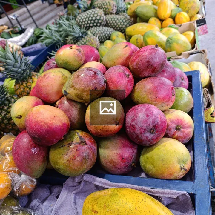 Mangoes at Market Stall