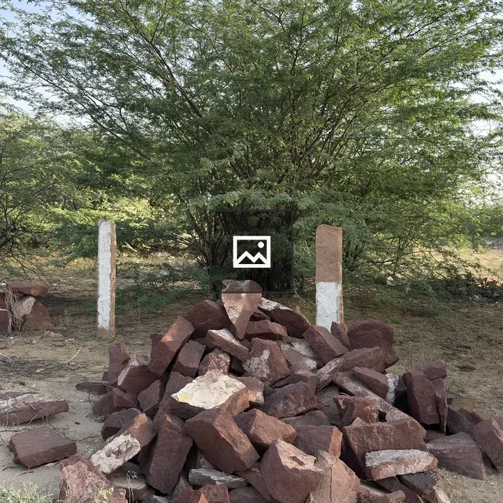 Pile of reddish-brown stones