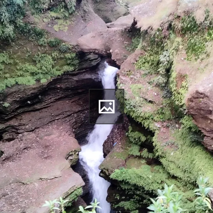 A Devin Falls Waterfall