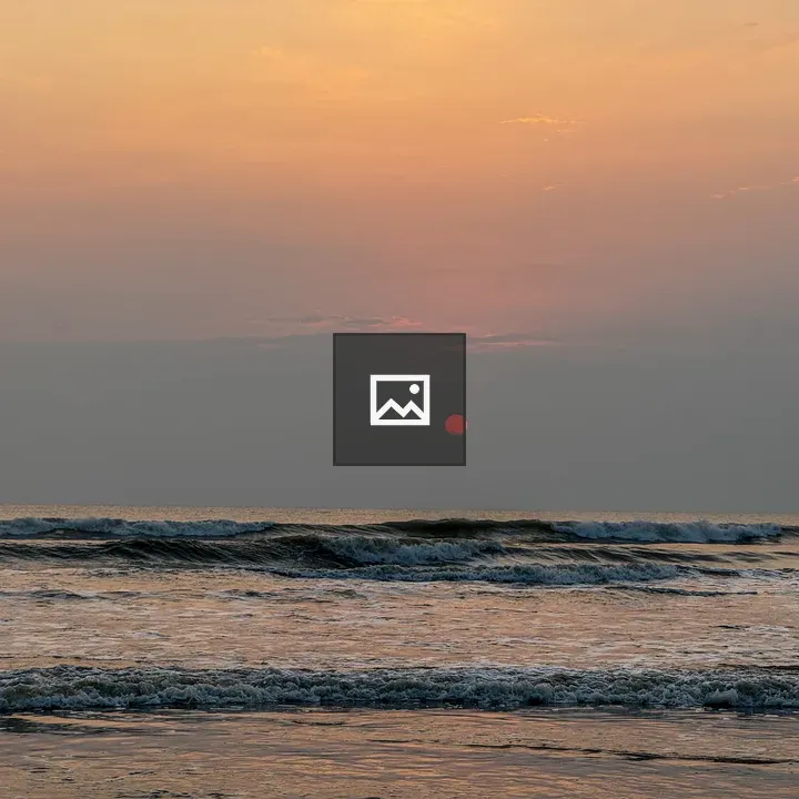 Sunset at Inani Sea Beach