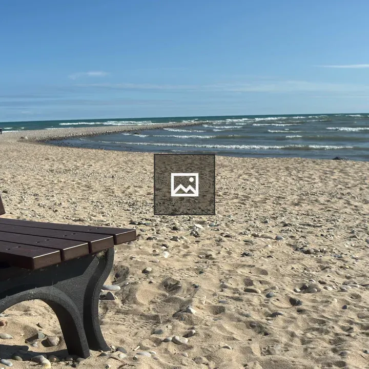 Bench on a Beach