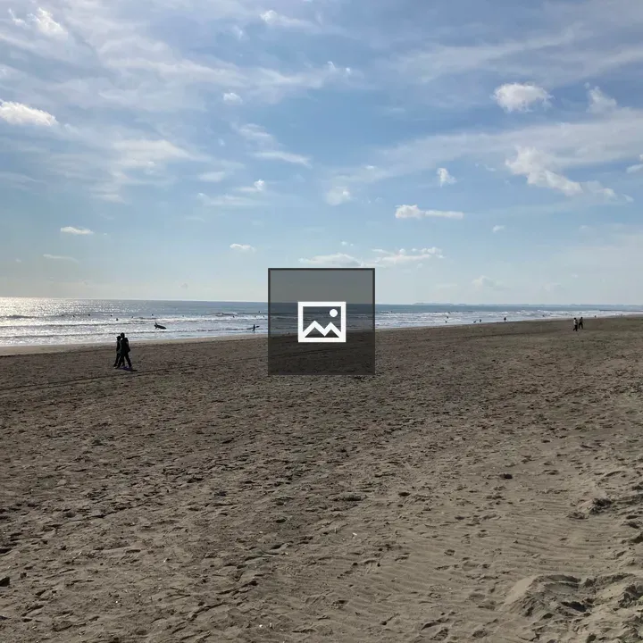 Shirasato coast in autumn
