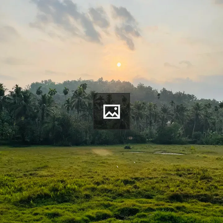 Sunrise in Perumanna village