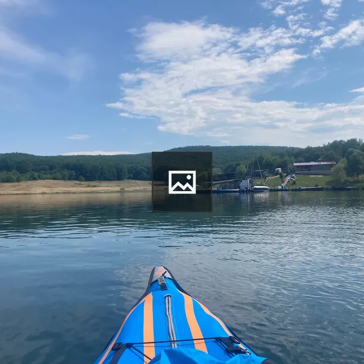 Kayak on Calm Lake
