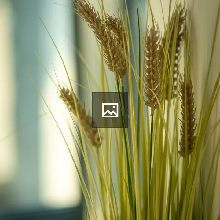 Decorative grain stems