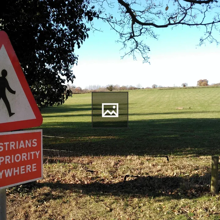 Pedestrian Priority Sign