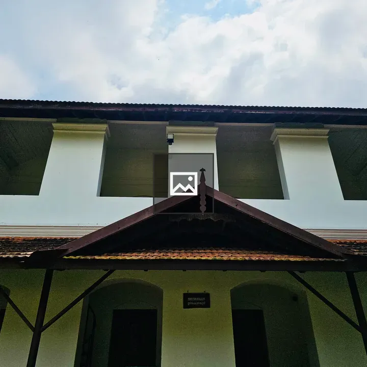 Colonial-style Building Facade