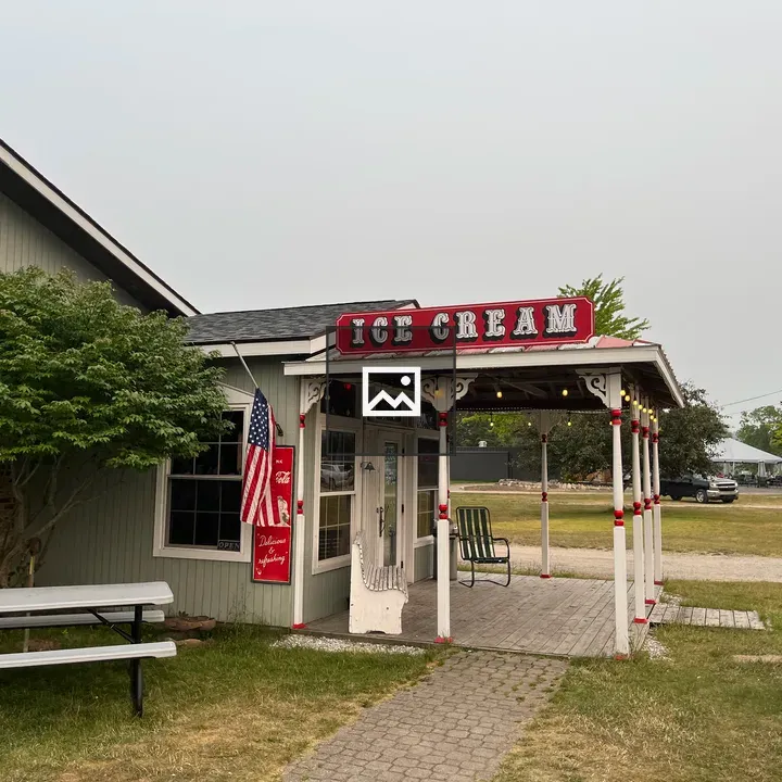 Ice Cream Store Exterior