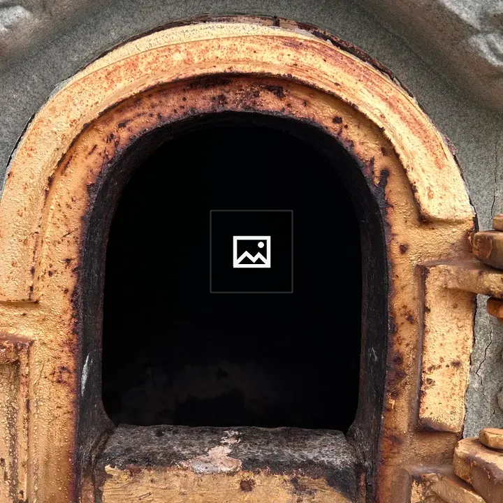 Close-up of Furnace Opening