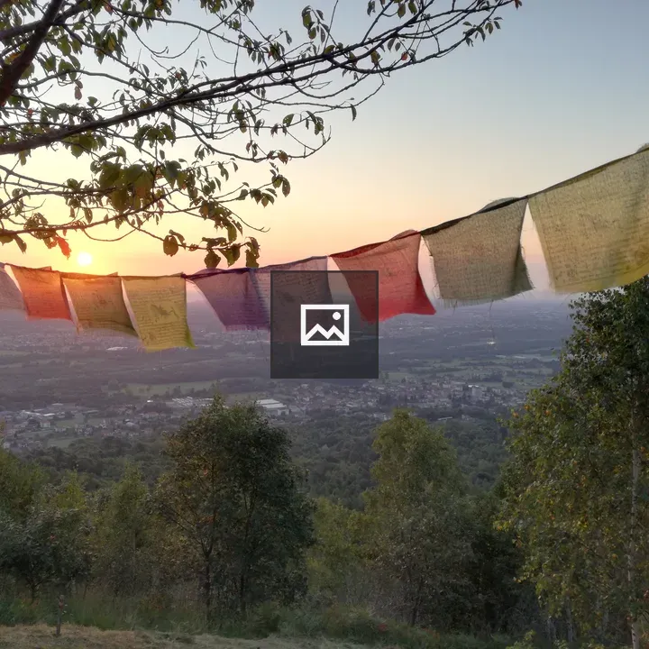 Lung-ta Tibetan prayer flags