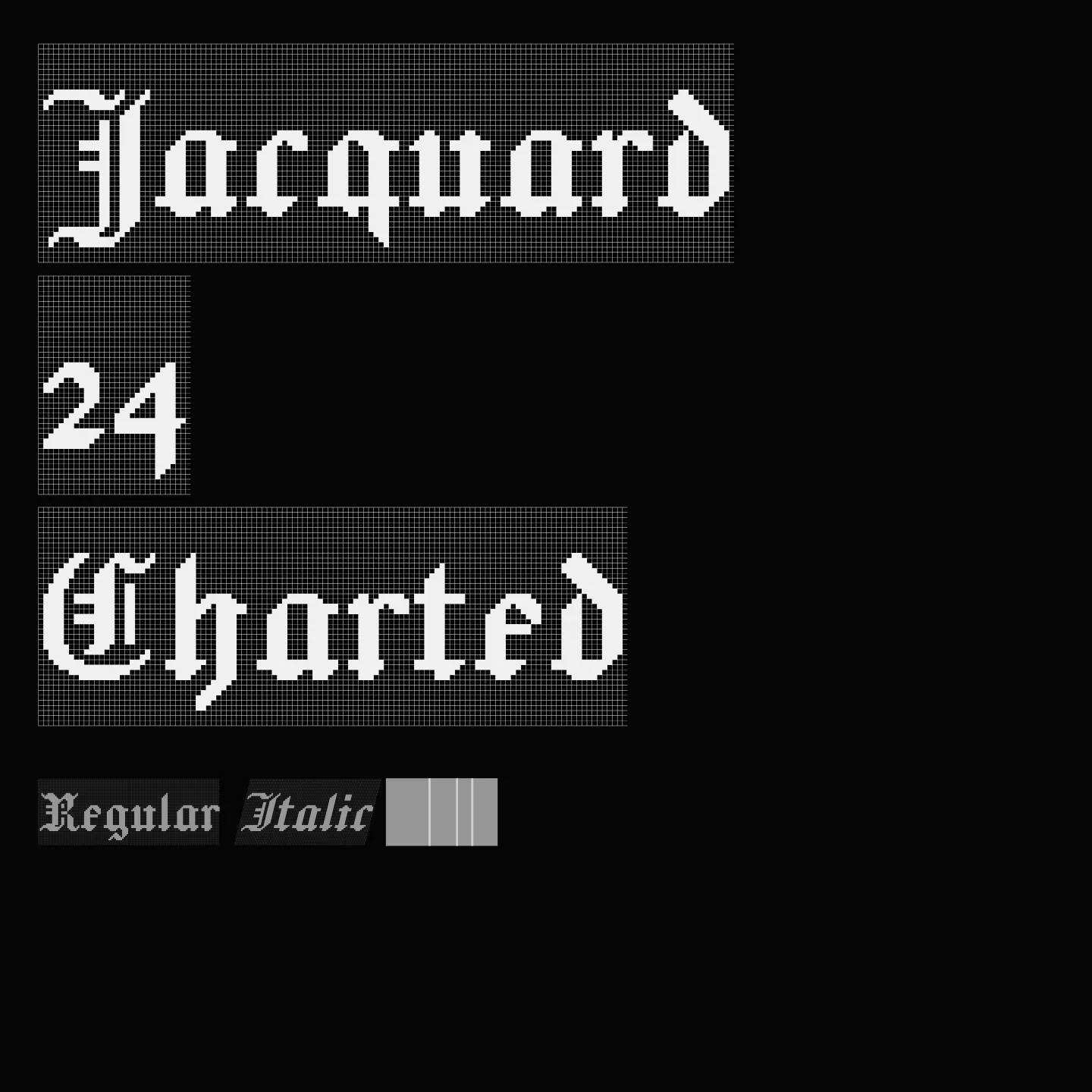 Jacquard 24 Charted
