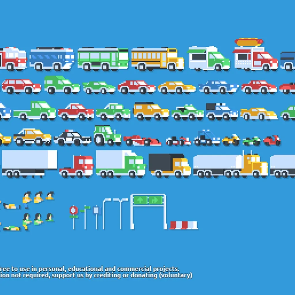 Pixel Vehicle Pack