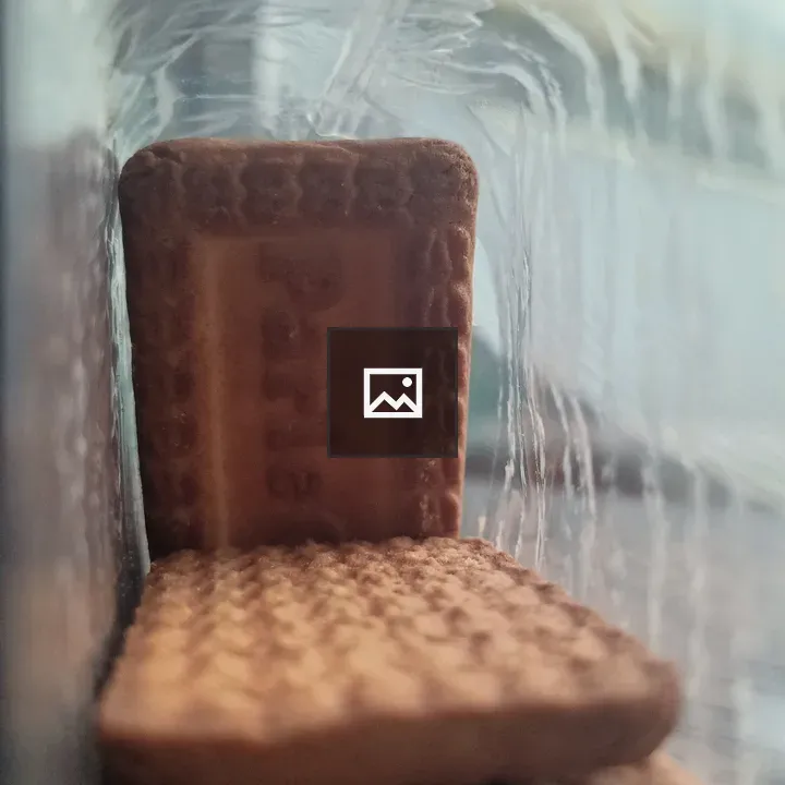 Biscuits inside a packet