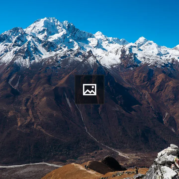 Snow-capped Mountain Range