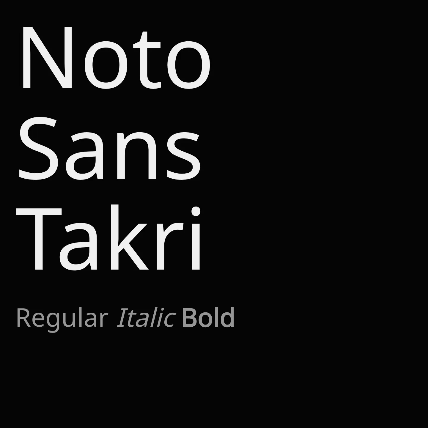 Noto Sans Takri