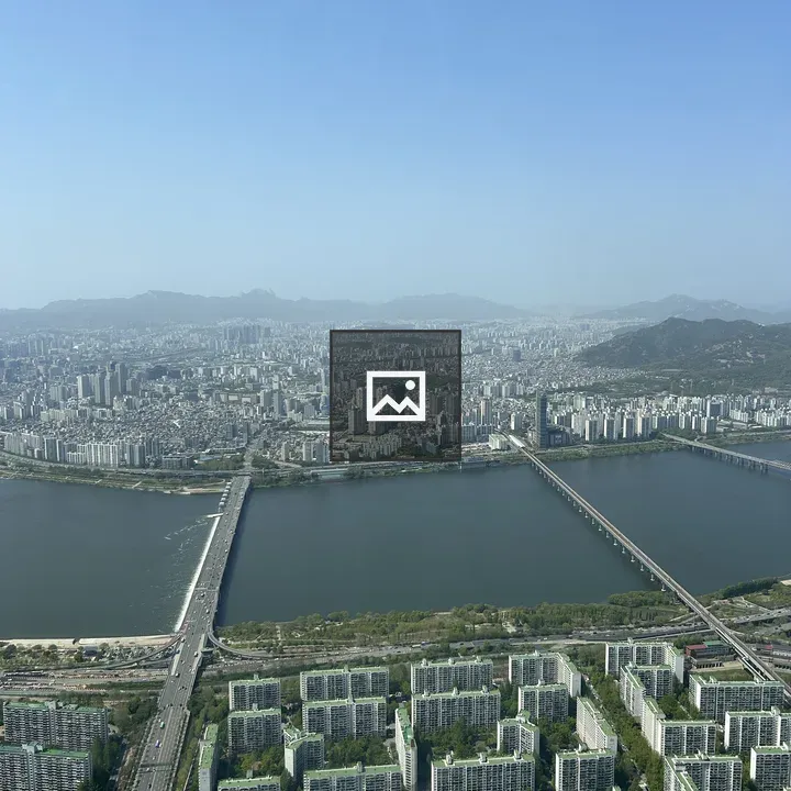 City Riverpanorama with Green Roofs