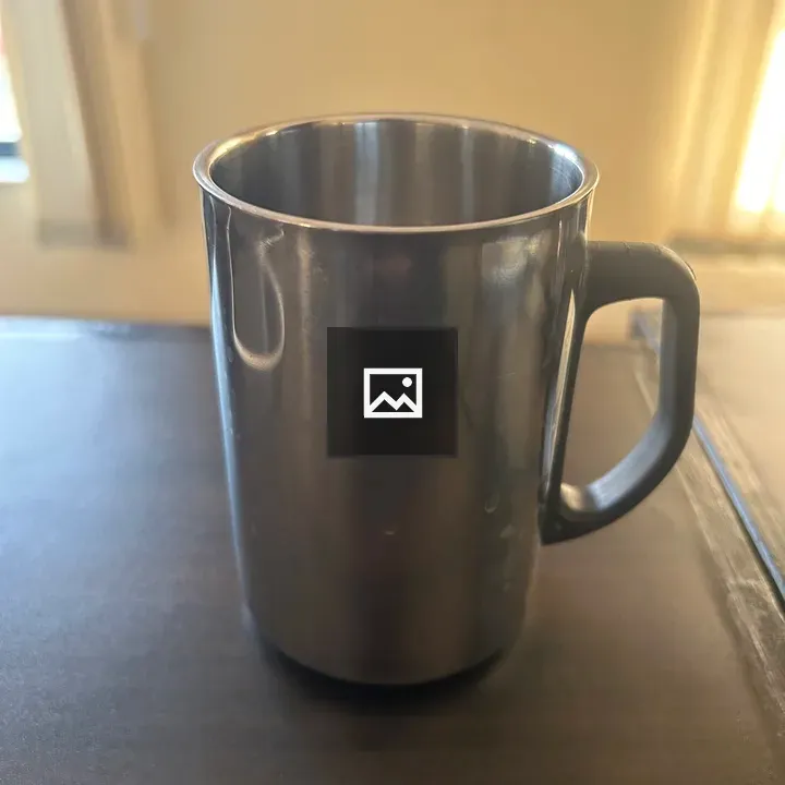 Silver tea cup