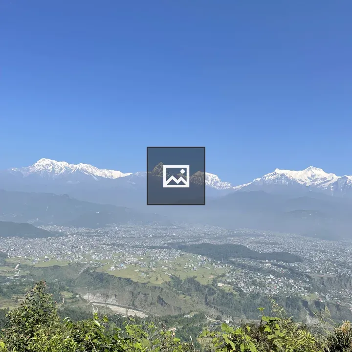 Pokhara Valley Scene