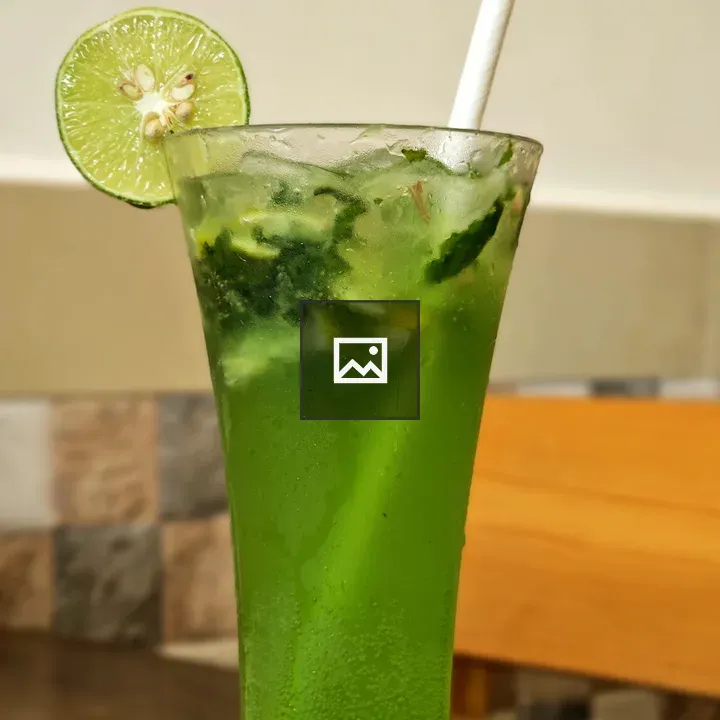Mojito in Glass with Mint