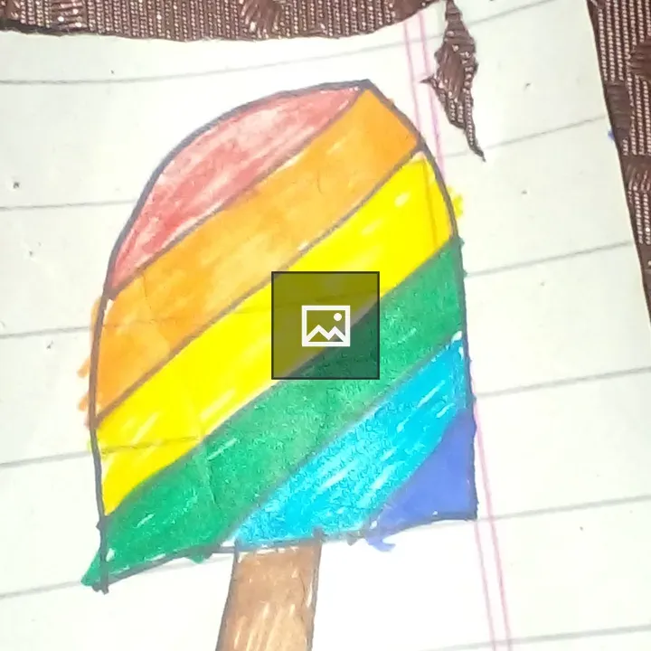 My daughter drawing