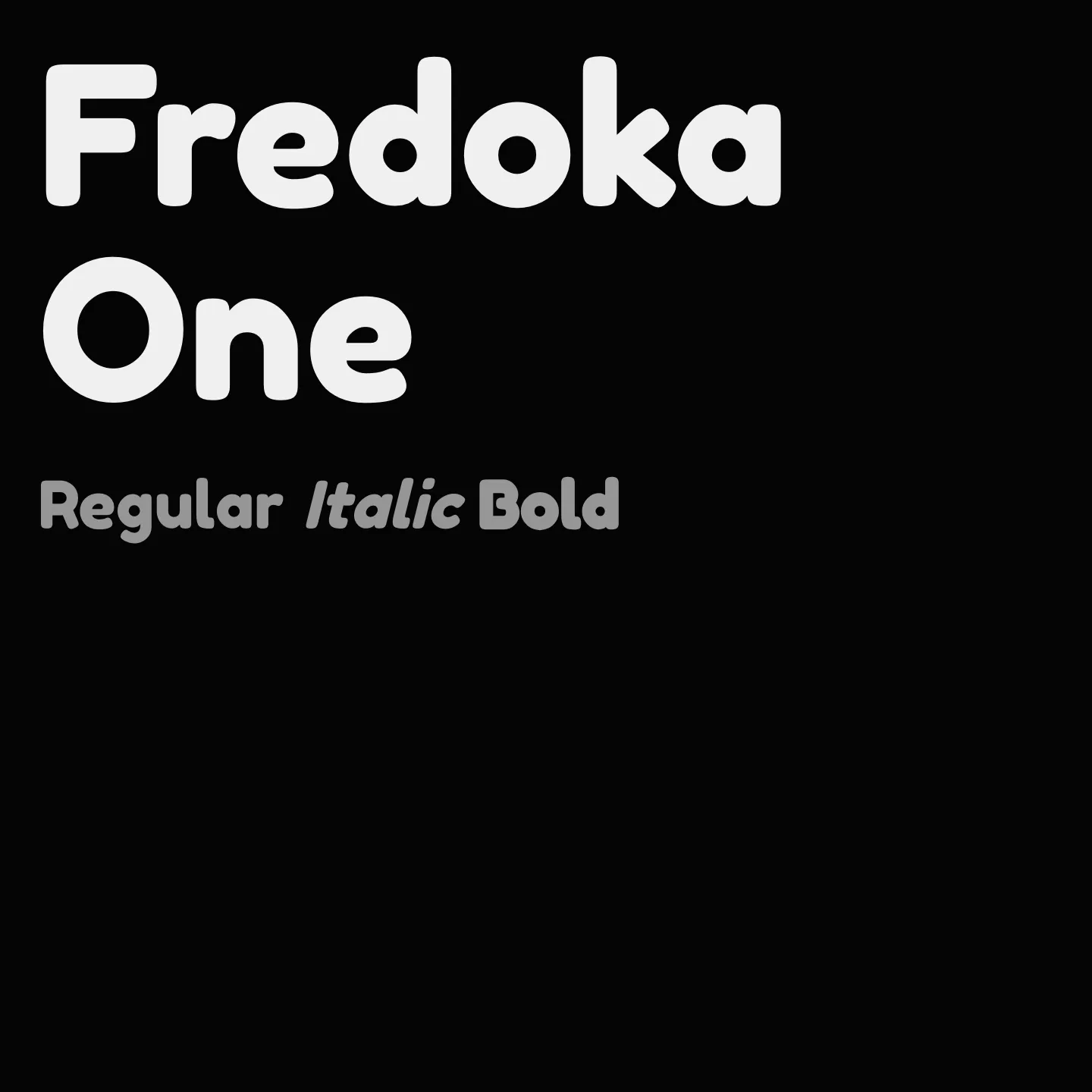 Fredoka One