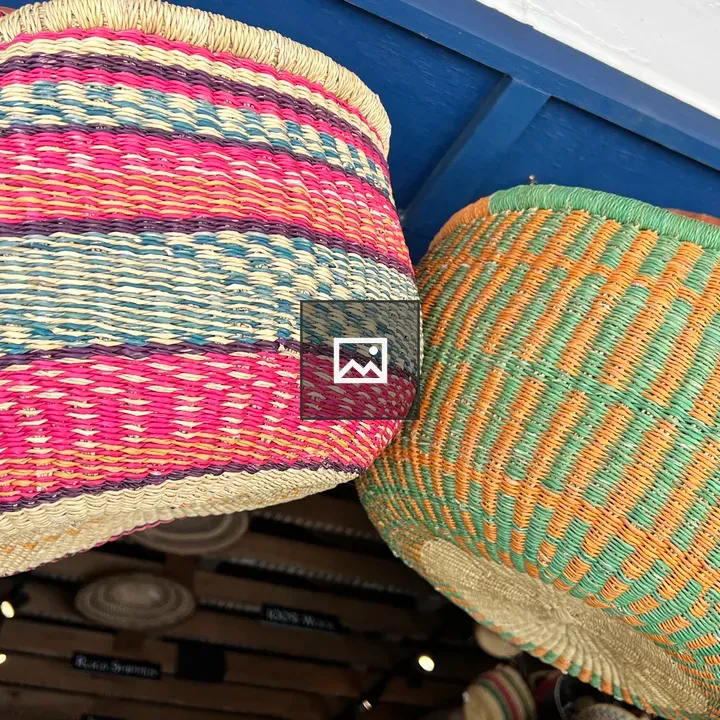 Colorful Woven Baskets