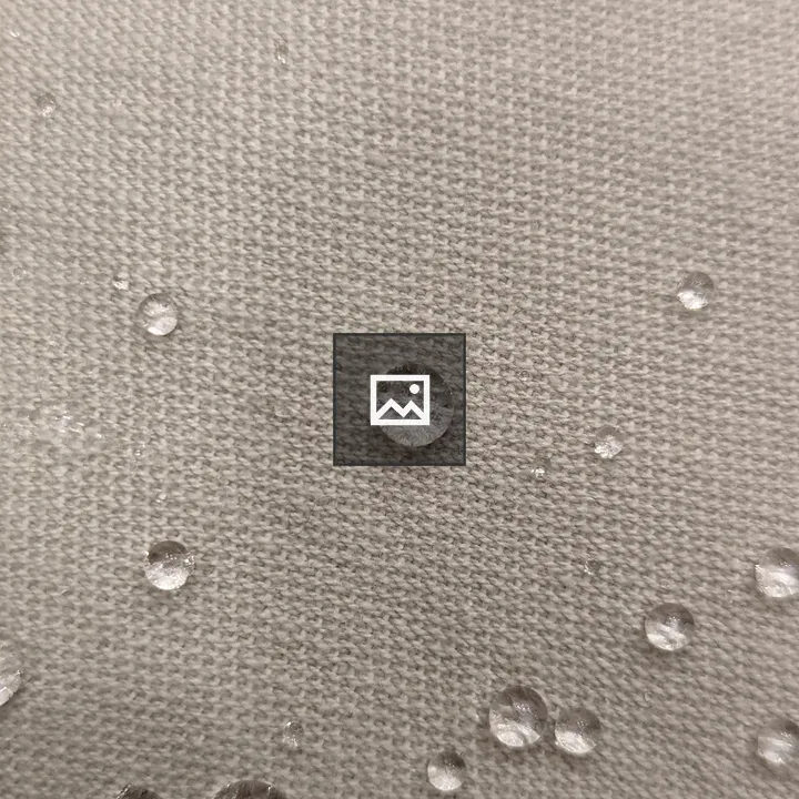Water Bubbles on a Cloth