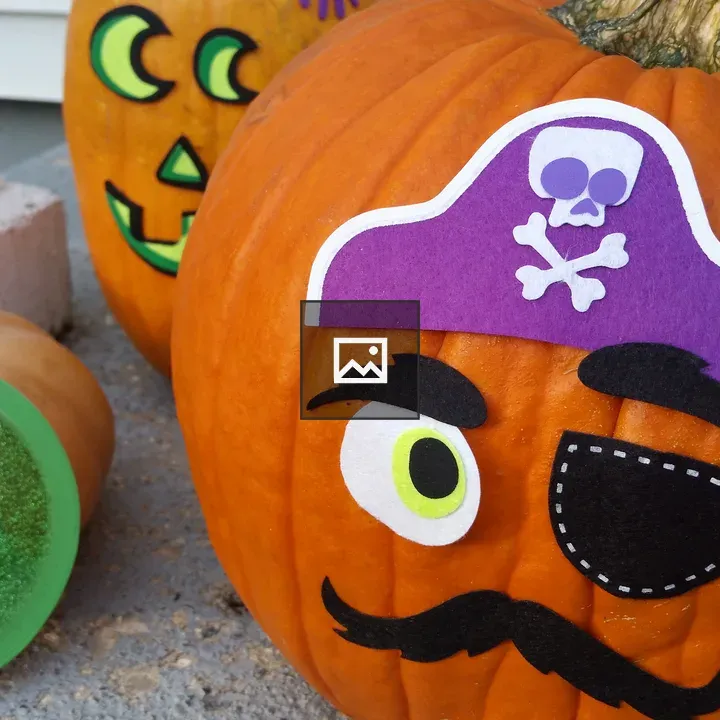 Pirate pumpkin