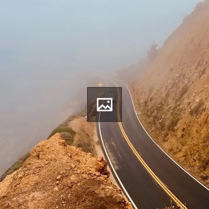 Car on Mountain Highway