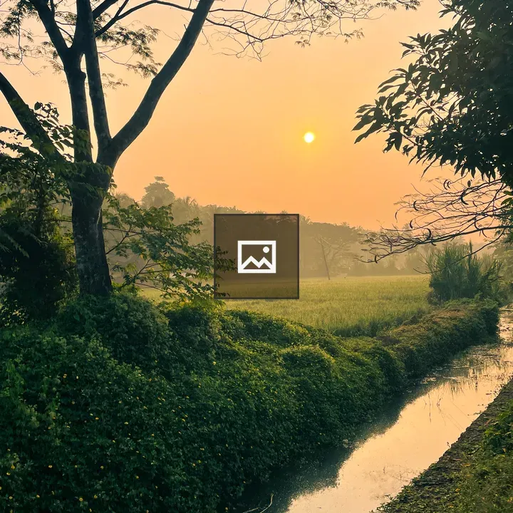 Sunrise View in Kerala
