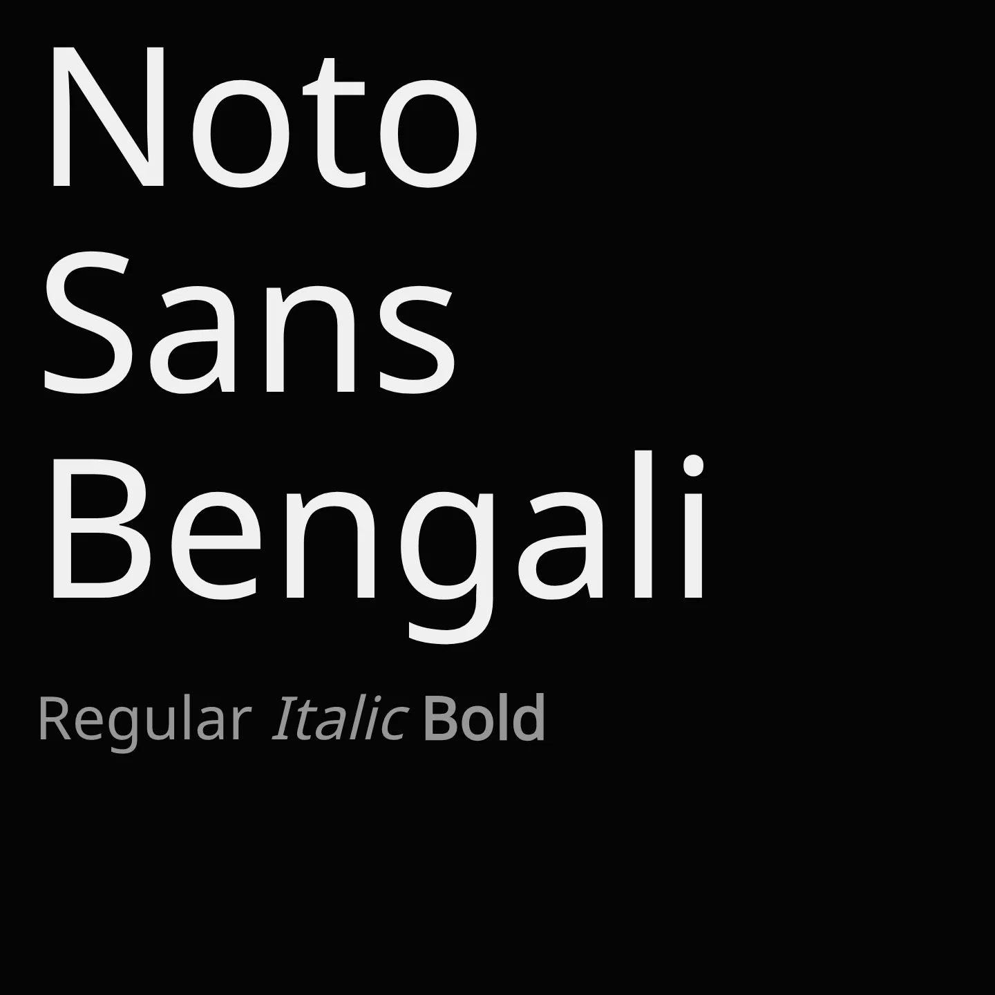 Noto Sans Bengali