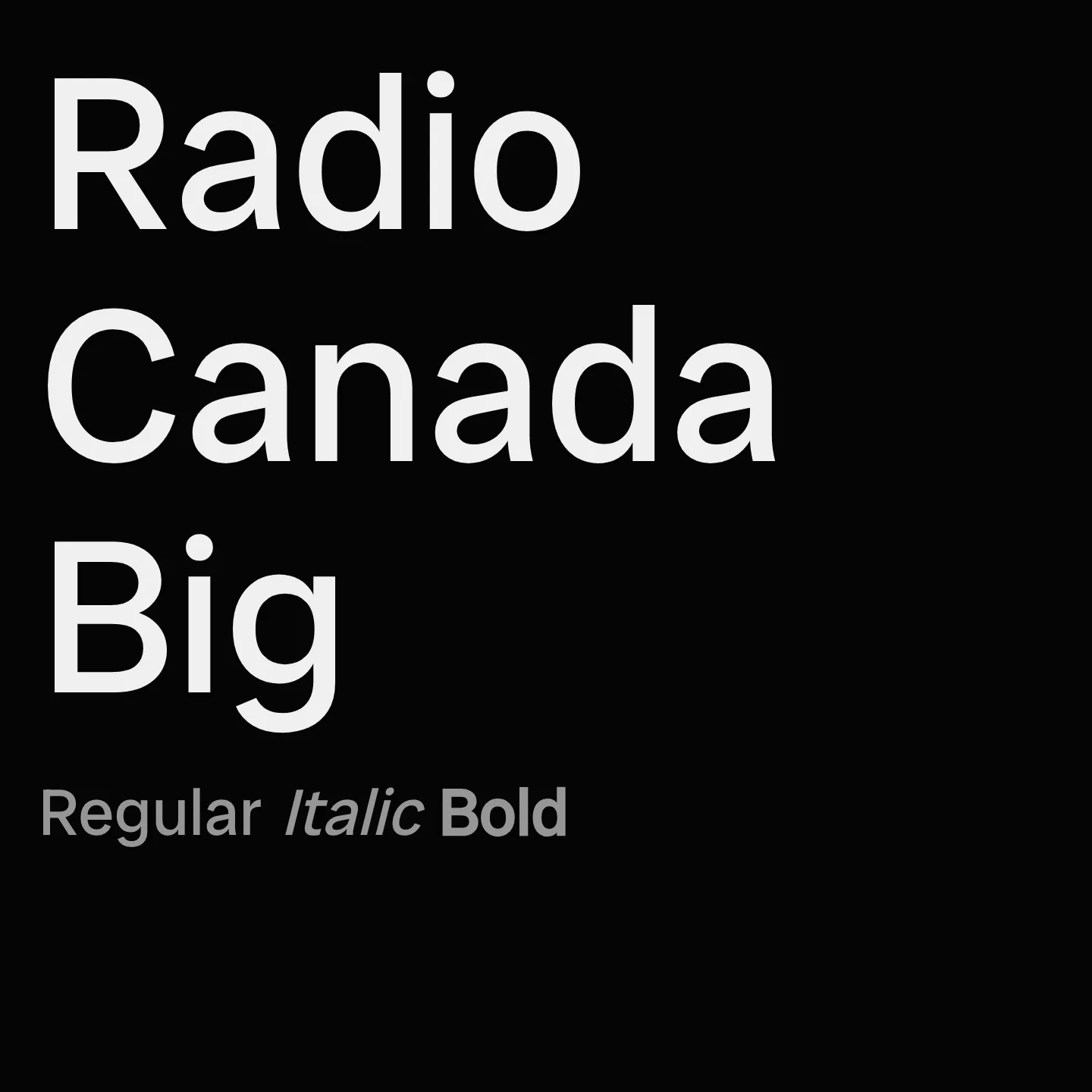 Radio Canada Big