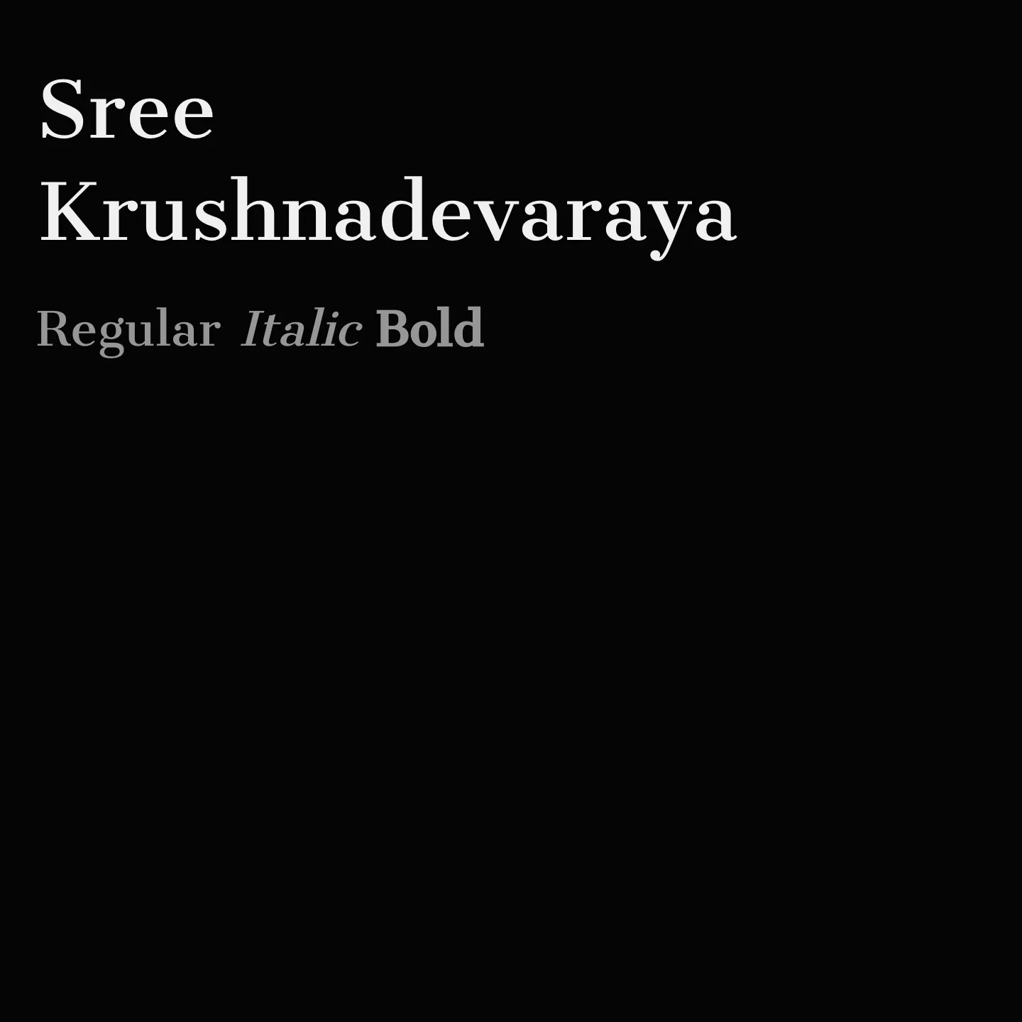 Sree Krushnadevaraya