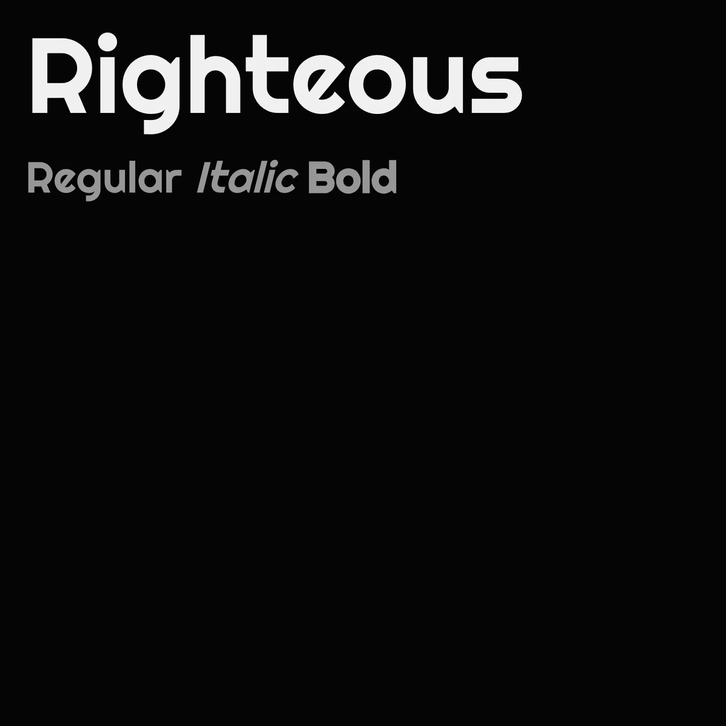 Righteous