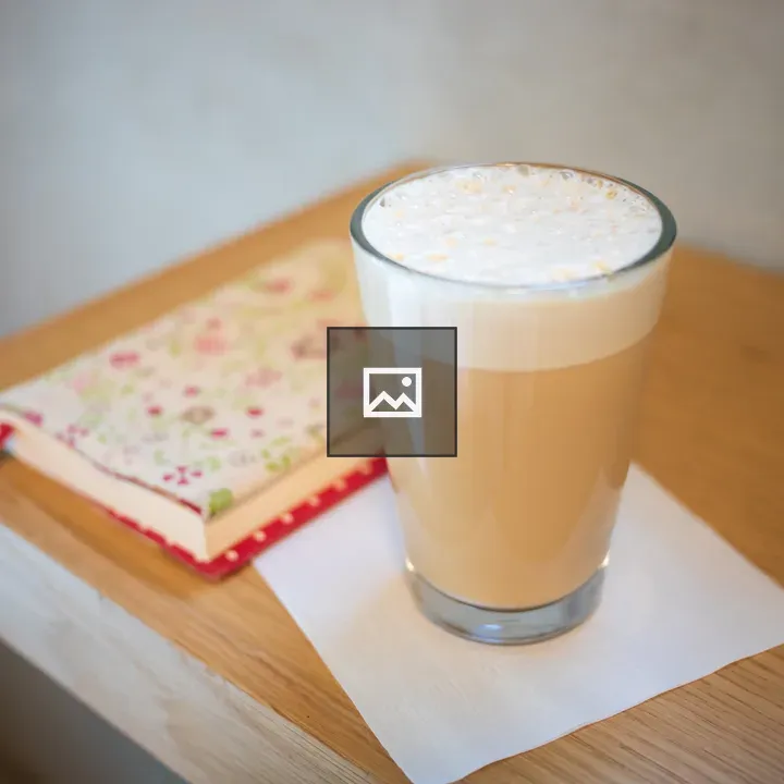 Book, Coffee, Cup on Table