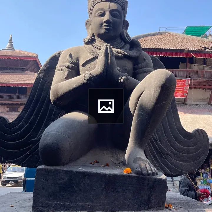 Garuda Statue at Kathmandu Durbar Square
