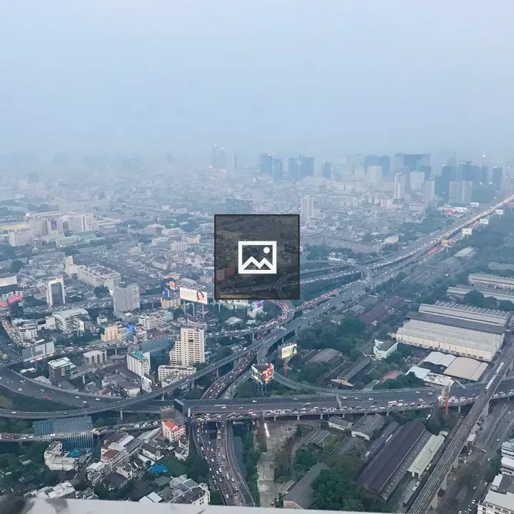 View from skyscraper