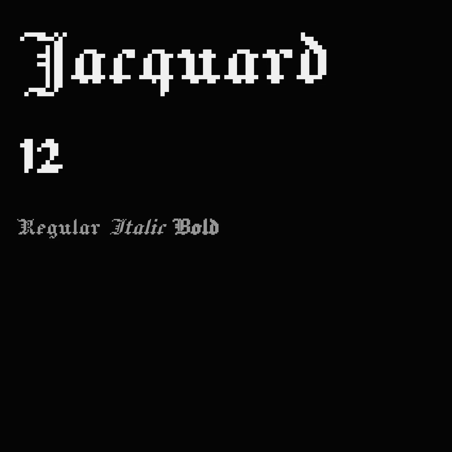 Jacquard 12