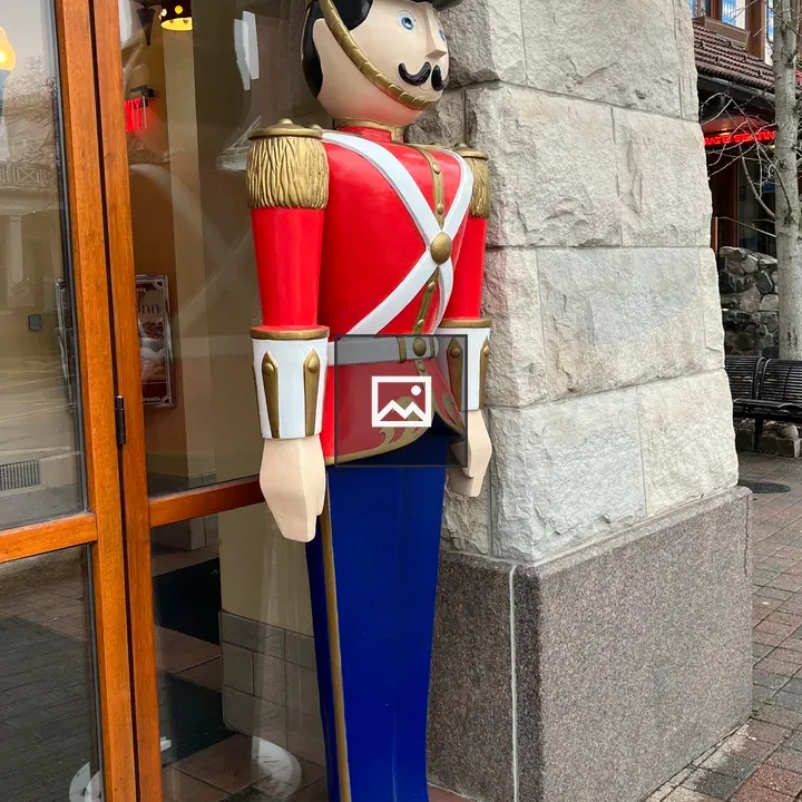 Life-size toy soldier